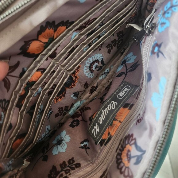 LUG ~ Coupe XL Quilted Convertible Crossbody METALLIC GRAY Belt Bag ~ NWOT - Picture 2 of 5